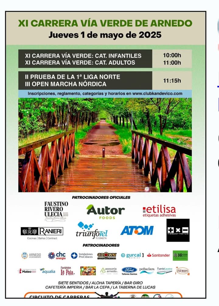 1&ordf; LIGA NORTE DE MARCHA N&Oacute;RDICA: XI CARRERA V&Iacute;A VERDE DE ARNEDO